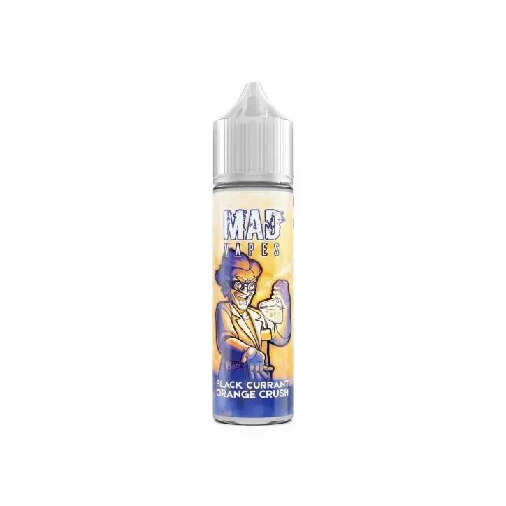 Longfill Mad Vapes 10ml o smaku czarnej porzeczki i pomarańczy