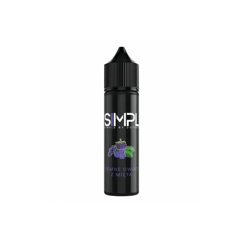 Premix Longfill SIMPL 6ml - Ciemne Owoce z Miętą - Premix Longfill SIMPL 6ml - Ciemne Owoce z Miętą -  - 22