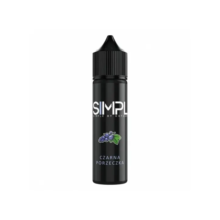 Longfill SIMPL 6ml liquidu o smaku Czarnej Porzeczki w butelce 60ml