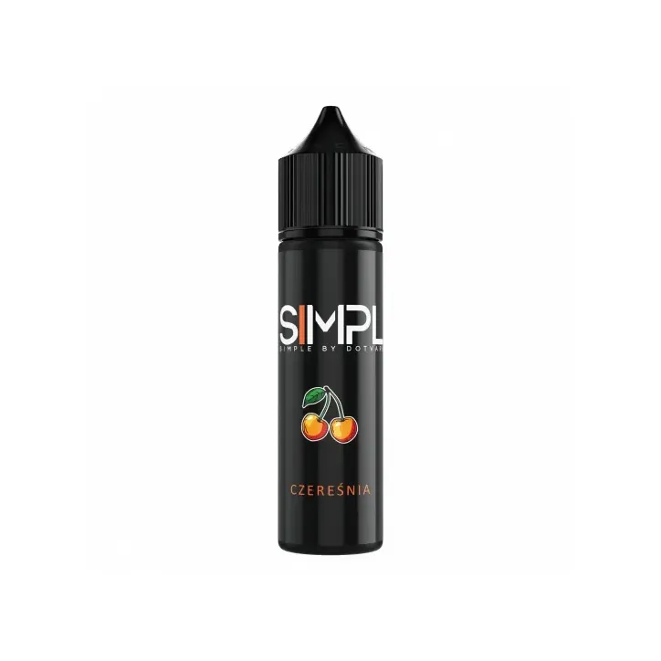 Longfill SIMPL 6ml liquidu o smaku czereśni w butelce 60ml