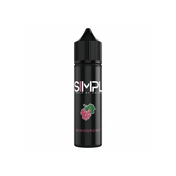 Longfill SIMPL 6ml liquid o smaku winogrona w butelce 60ml