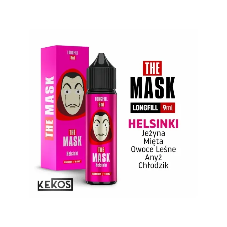 Longfill The Mask 9ml o smaku Helsinki w butelce 60ml