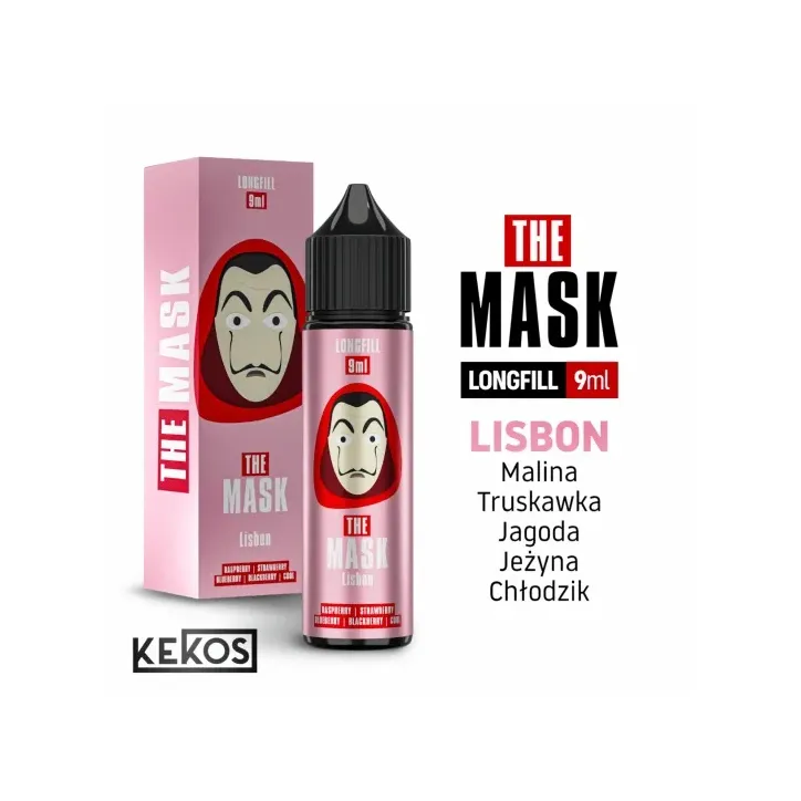 Longfill The Mask 9ml o smaku LISBON w butelce 60ml