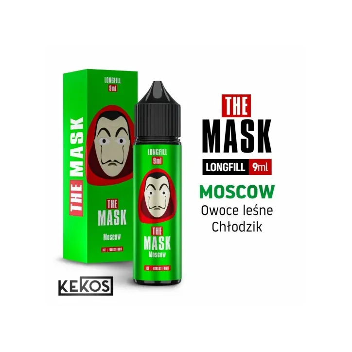 Longfill The Mask 9ml o smaku Moscow w butelce 60ml