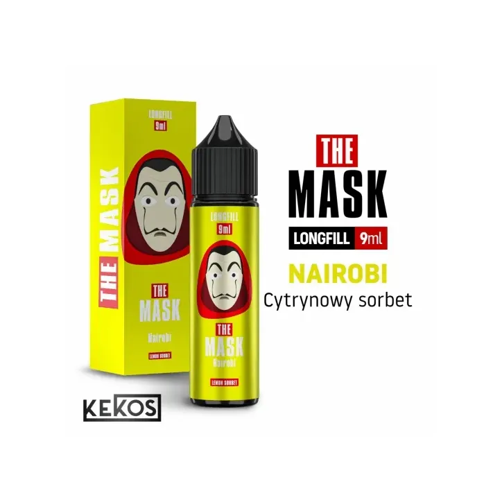 Longfill The Mask 9ml o smaku Nairobi w butelce 60ml