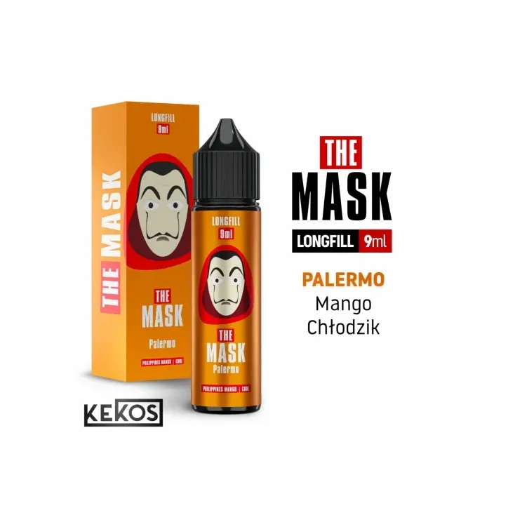 Longfill The Mask 9ml o smaku Palermo w butelce 60ml