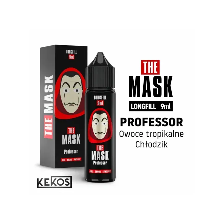 Longfill The Mask 9ml o smaku Professor w butelce 60ml