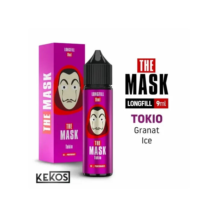 Longfill The Mask 9ml o smaku Tokio w butelce 60ml