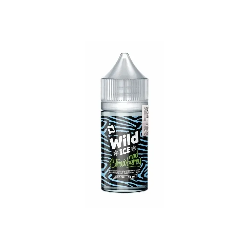 Premix Longfill WILD ICE 10ml - Mad Strawberry-21