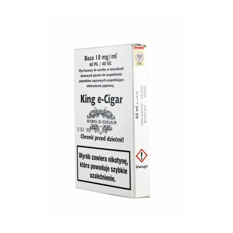 Baza shot nikotynowy King e-Cigar 60ml 60/40 - 18mg -  -  - 58