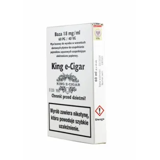 Baza shot nikotynowy King e-Cigar 60ml 60/40 - 18mg -  -  - 58