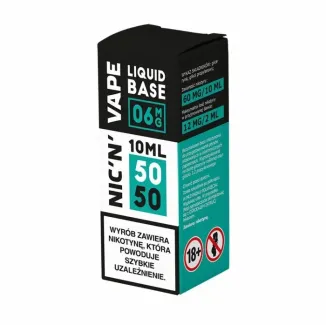 Baza NIC'N'VAPE 10ml 50/50 - 6mg -  -  - 11