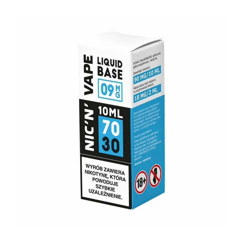 Baza NIC'N'VAPE 10ml 70/30 - 9mg -  -  - 11