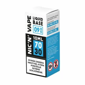 Baza NIC'N'VAPE 10ml 70/30 - 9mg -  -  - 11