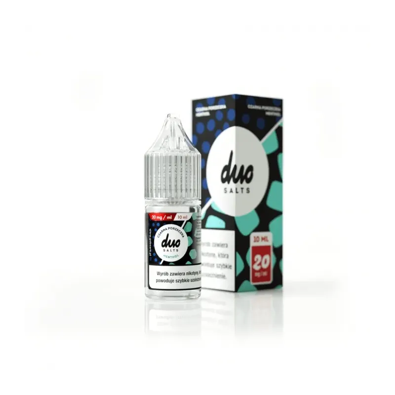 Liquid DUO Salt 10ml - Czarna Porzeczka Menthol 20mg-18