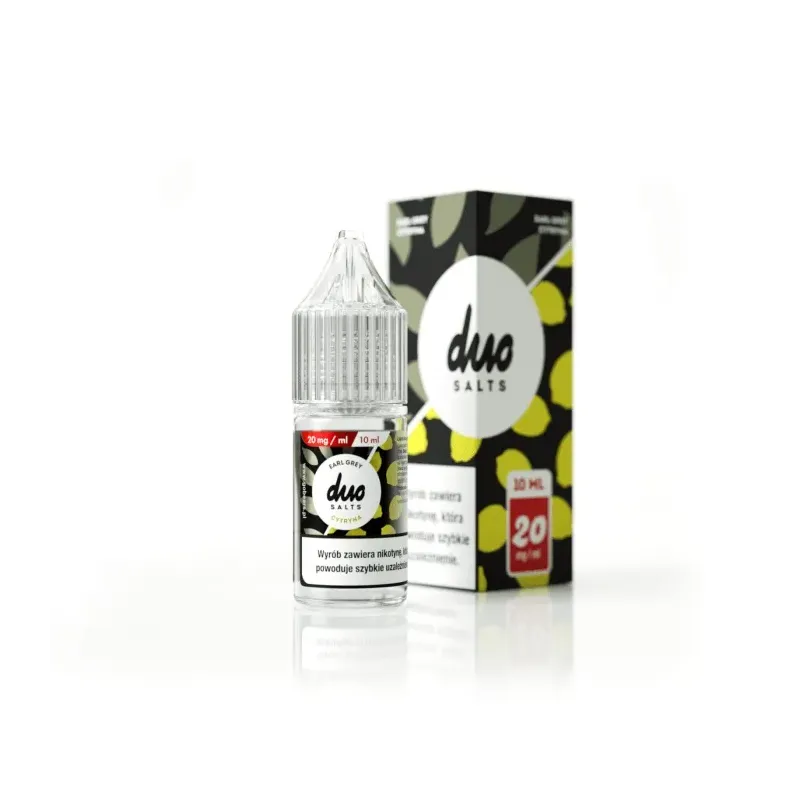 Liquid DUO Salt 10ml - Earl Grey Cytryna-18