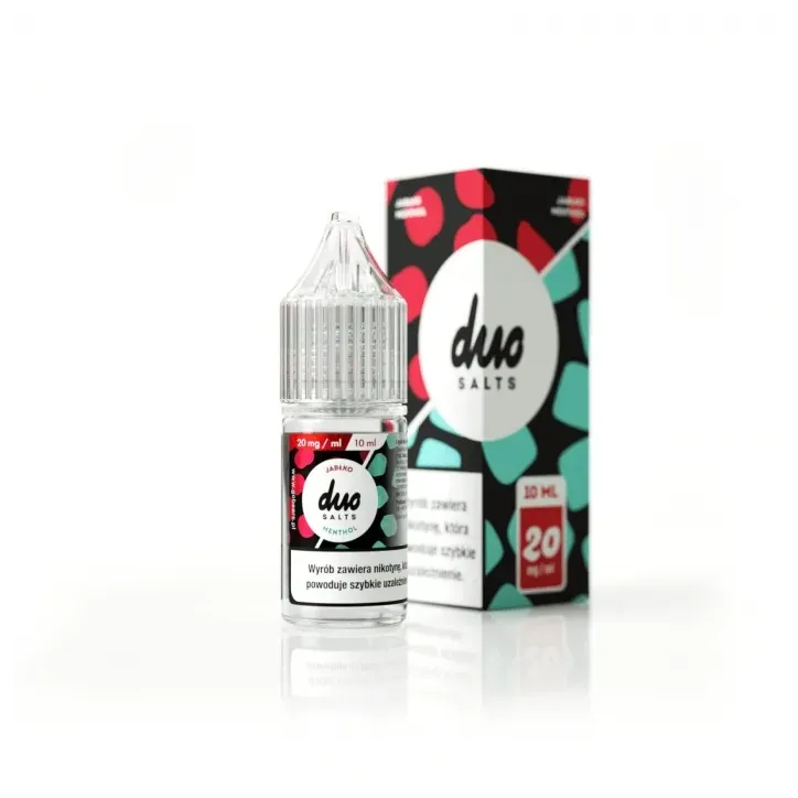 Liquid DUO Salt 10ml o smaku Jabłka z Mentolem