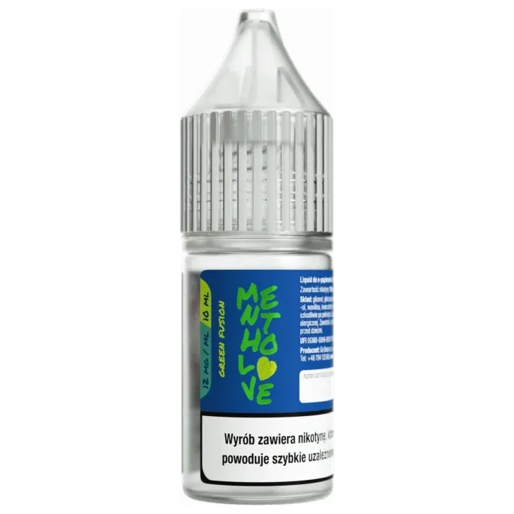 Liquid MENTHOLOVE 10ml o smaku Green Fusion