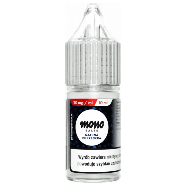 Liquid MONO Salt 10ml o smaku Czarnej Porzeczki 20mg