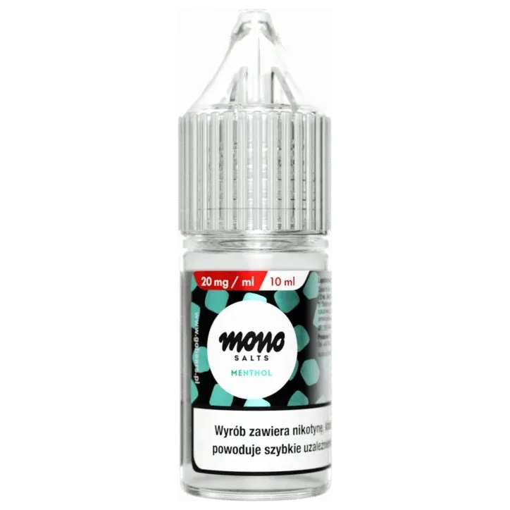 Liquid MONO Salt 10ml o smaku Menthol 20mg