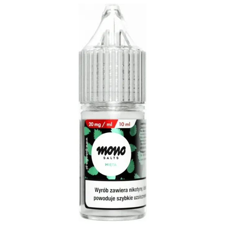 Liquid MONO Salt 10ml o smaku Mocnej Mięty 20mg