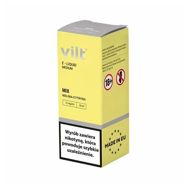 Liquid VILT 10ml o smaku Malina Cytryna