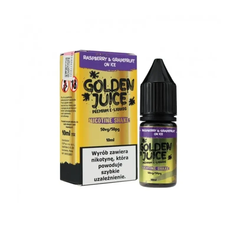 Liquid Golden Juice 10ml - Raspberry Grapefruit-25